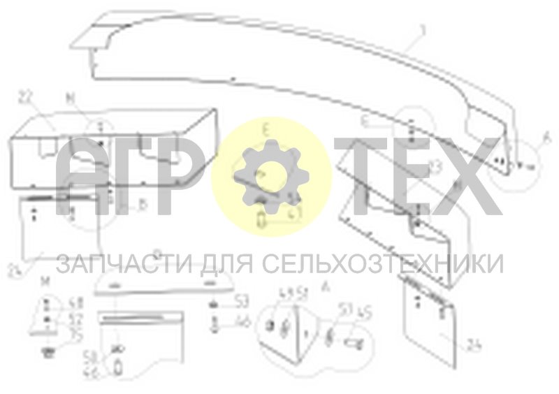 Облицовка (1401.07.04.000Ф) (№75 на схеме)